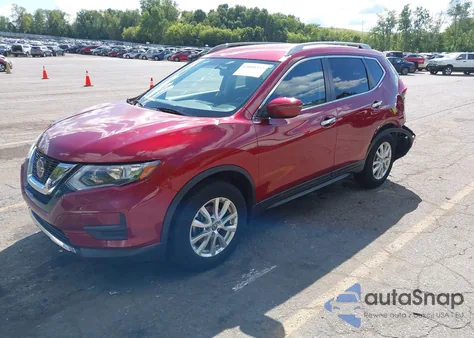2018 Nissan Rogue Sv из США, поврежденный, VIN 5N1AT2MV6JC805171